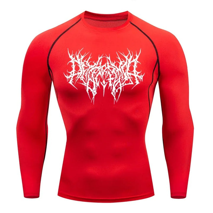 חולצת טי ריצה לגברים פועל חולצת ספורט גברים דחיסת כושר גופני חולצות