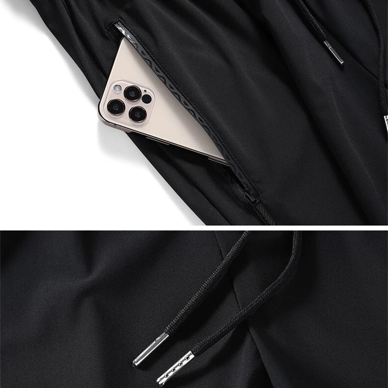 מכנסי סילק איכותיים לגברים לקיץ, צמודים, חדשים, מתרחבים, גמישים, מהירי ייבוש, לריצה בחוץ