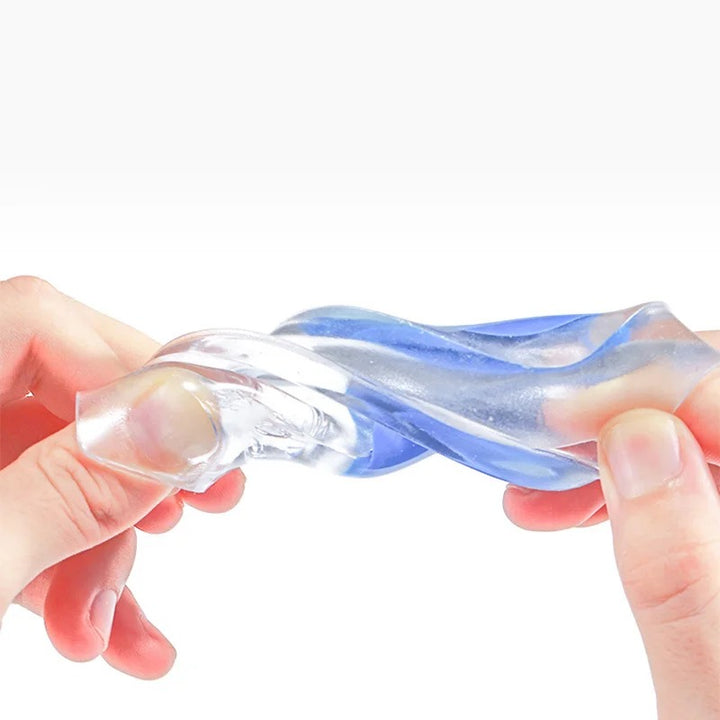 2 יחידות פדים לעקב סיליקון פלנטר פשיטיס גבר עקב סיליקון ג'ל כוסות עקב כאב עקב לנעליים פד סיליקון לרגל