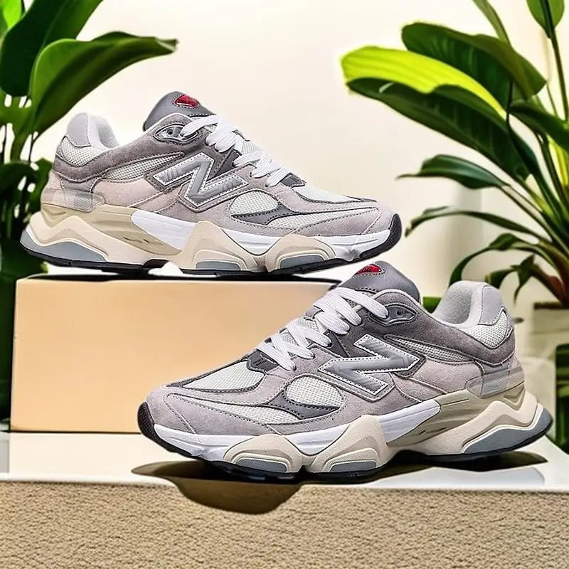 נעלי ספורט רטרו רב-תכליתיות חדשות לגברים ונשים עם חישוקי פיל ונעלי ריצה מוגברות